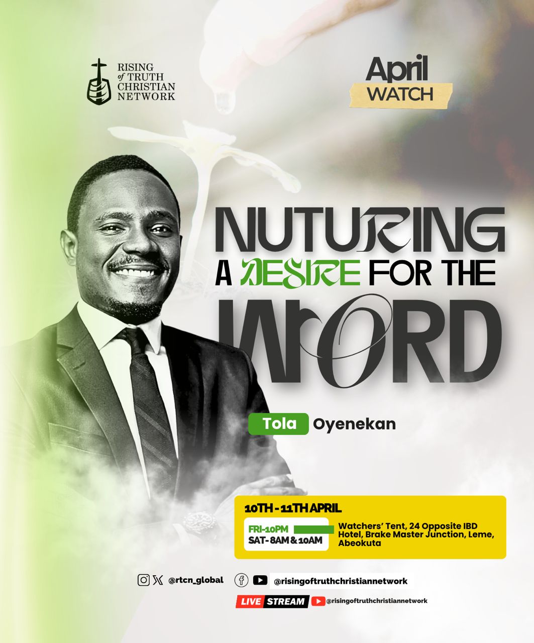 April Watch '26 Flyer